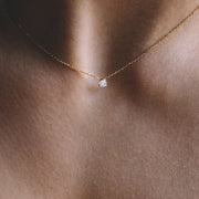 Diamond Solitaire Necklace