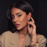 Diamond Tennis Choker Necklace