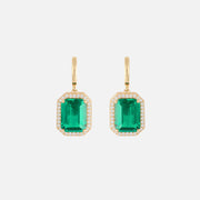 Vintage Inspired Gold Earrings