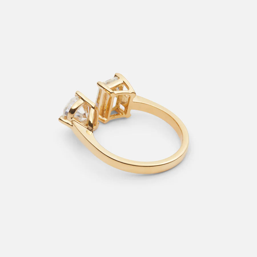 Double Diamond Ring