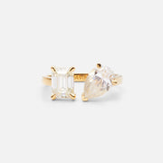 Double Diamond Ring