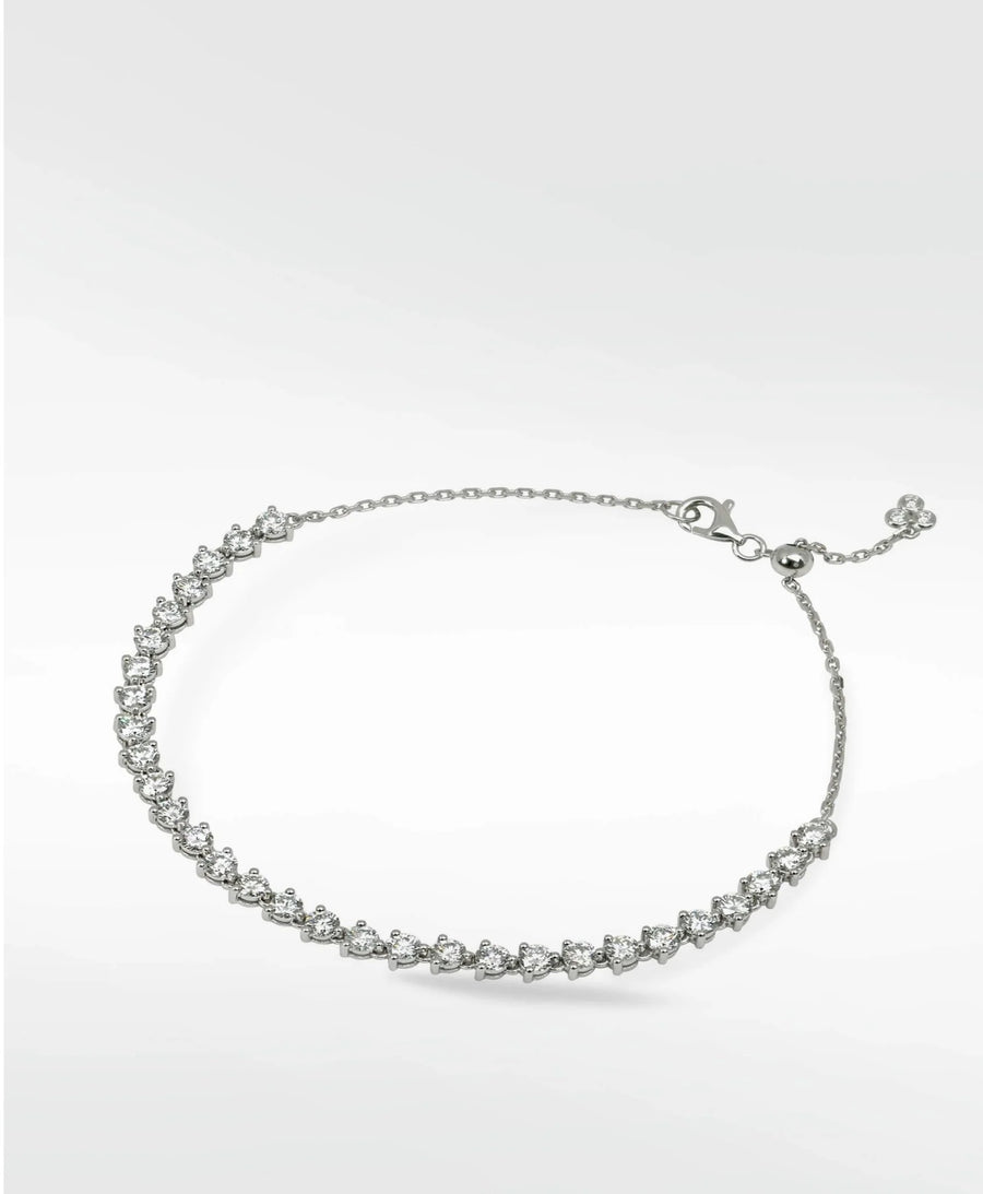 Modernist 3ct Diamond Tennis Bracelet