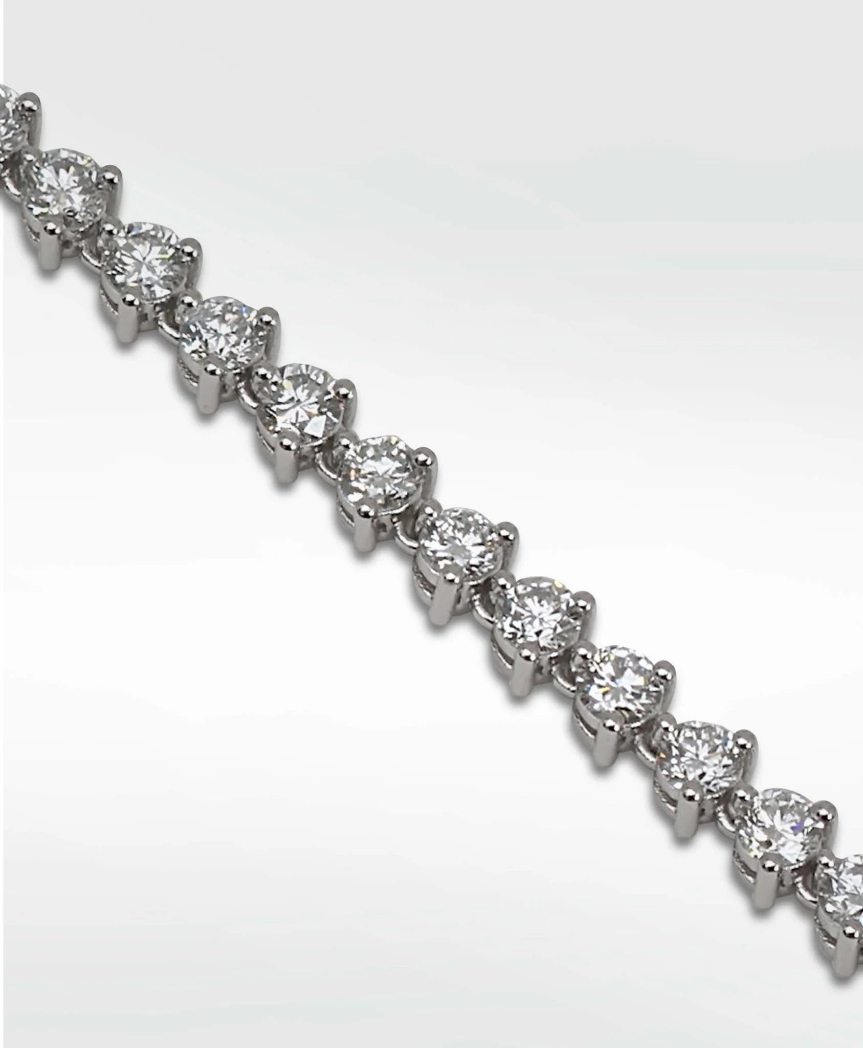 Modernist 3ct Diamond Tennis Bracelet