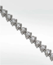 Modernist 3ct Diamond Tennis Bracelet