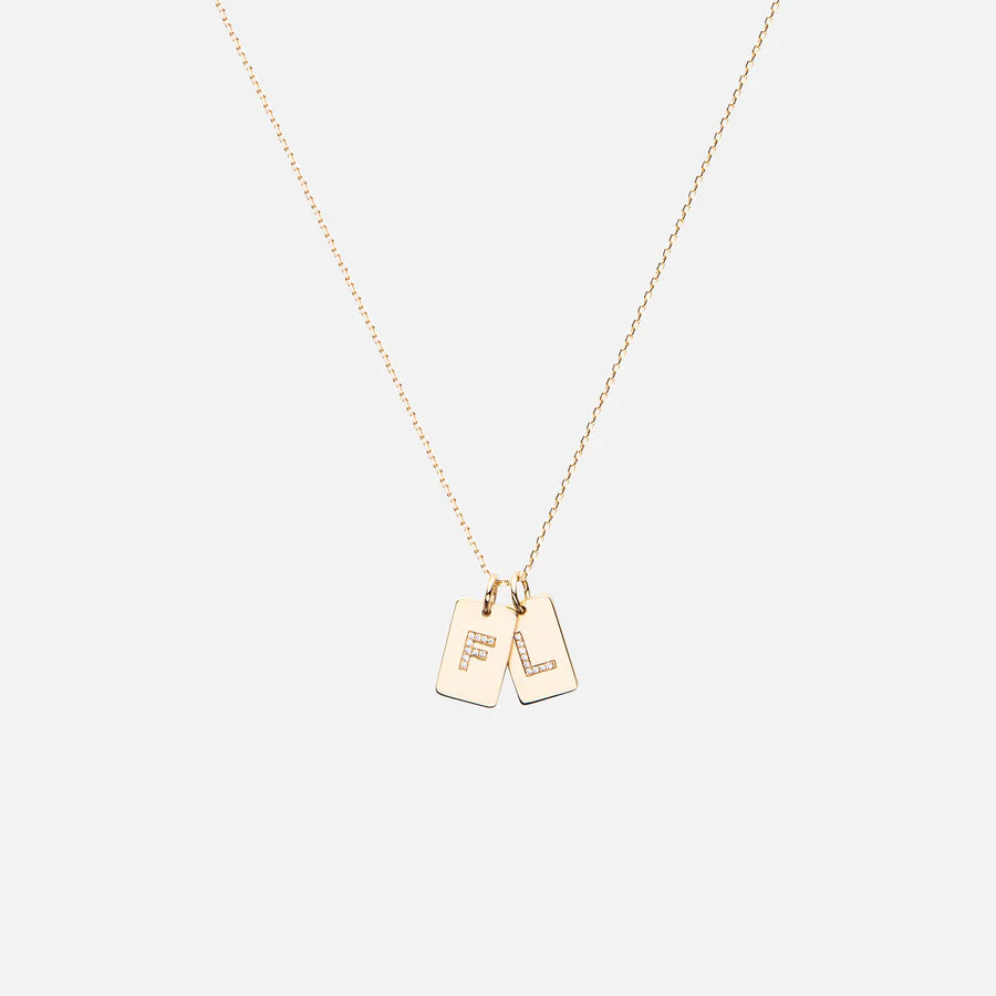 Diamond Tag Pendant