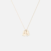 Diamond Tag Pendant